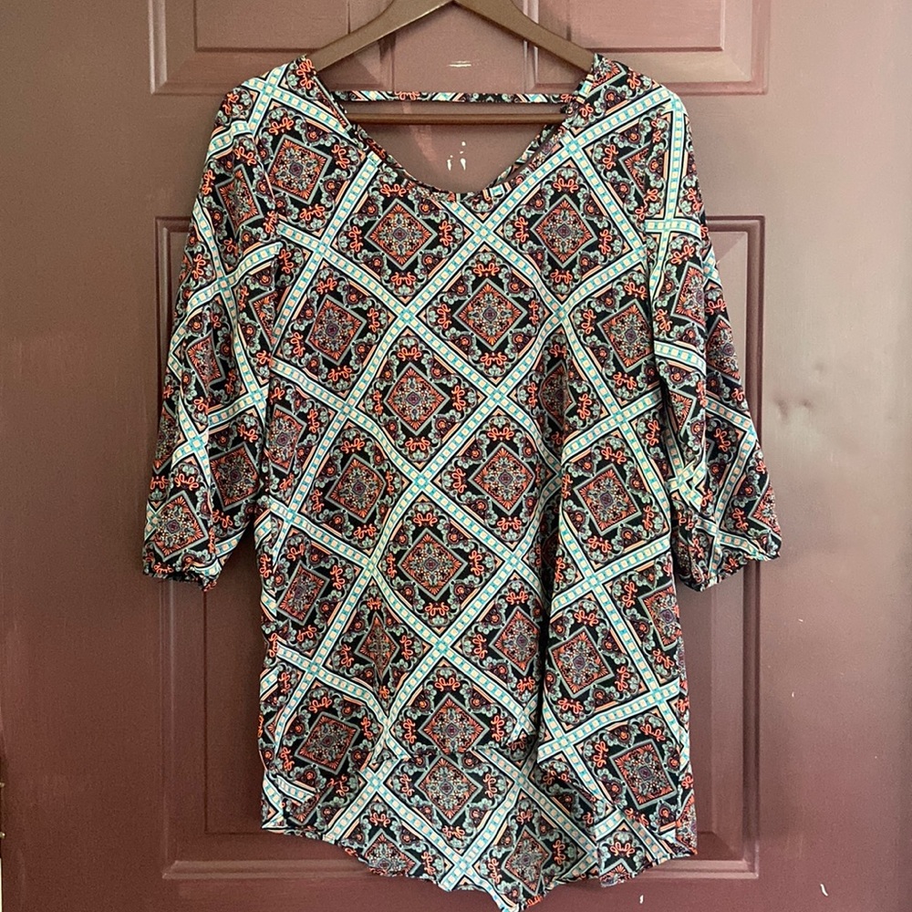 Blouse from Signature|Studio. Size (Small). Color (Multi).